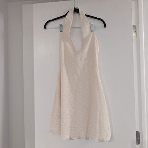 NWOT Beautiful Cream Summer Dress